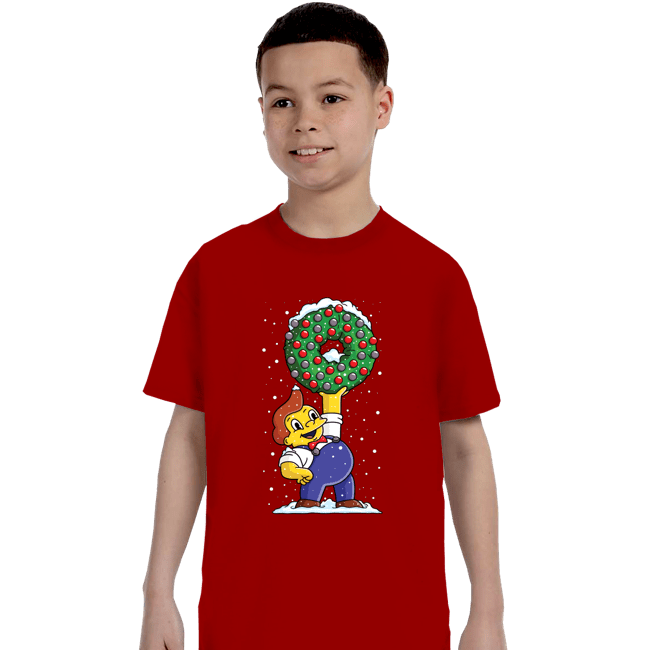 Daily_Deal_Shirts T-Shirts, Youth / XS / Red Festive Feast