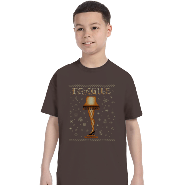 Secret_Shirts T-Shirts, Youth / XS / Dark Chocolate Ugly Leg Sweater