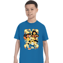 Load image into Gallery viewer, Shirts T-Shirts, Youth / XS / Sapphire Heroes Of Rage
