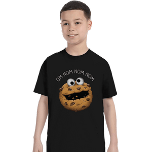 Shirts T-Shirts, Youth / XL / Black Monster Cookie