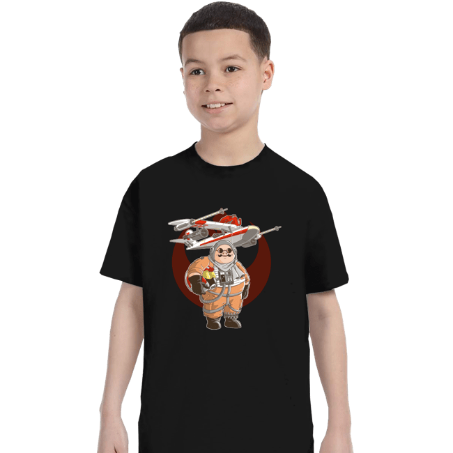 Shirts T-Shirts, Youth / XS / Black Rosso Squadron