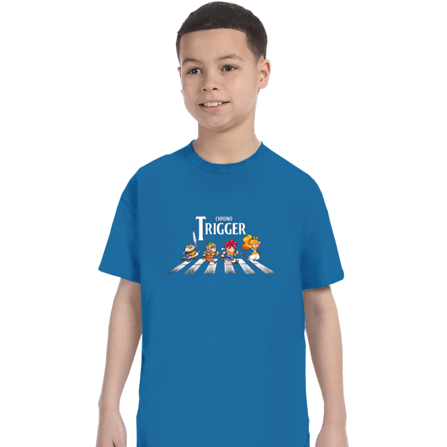Secret_Shirts T-Shirts, Youth / XS / Sapphire Chrono Road