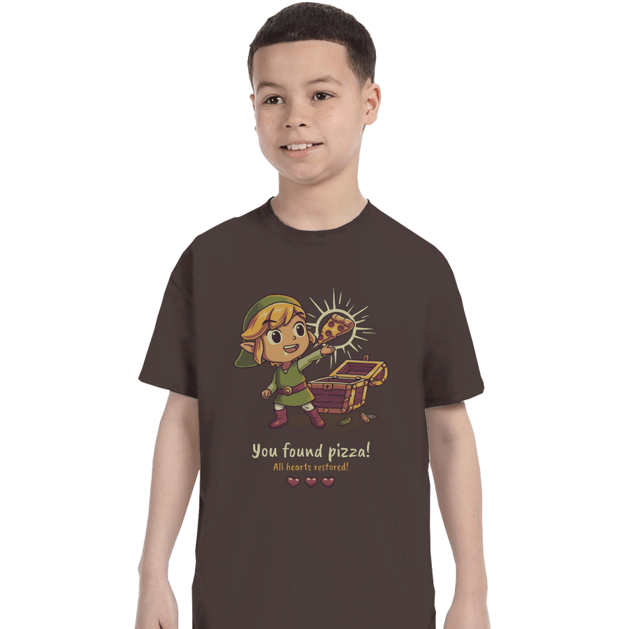 Shirts T-Shirts, Youth / XL / Dark Chocolate Legendary PIzza