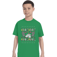 Load image into Gallery viewer, Shirts T-Shirts, Youth / XL / Irish Green Bongo Night
