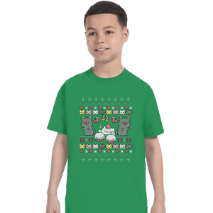 Shirts T-Shirts, Youth / XL / Irish Green Bongo Night