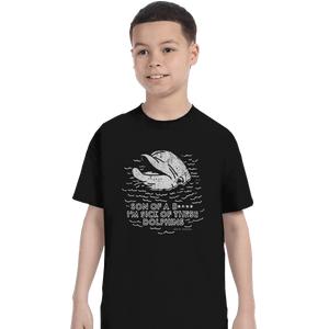 Shirts T-Shirts, Youth / XL / Black Dolphins