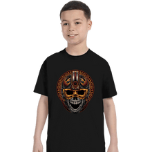 Load image into Gallery viewer, Daily_Deal_Shirts T-Shirts, Youth / XS / Black Rebel Helmet
