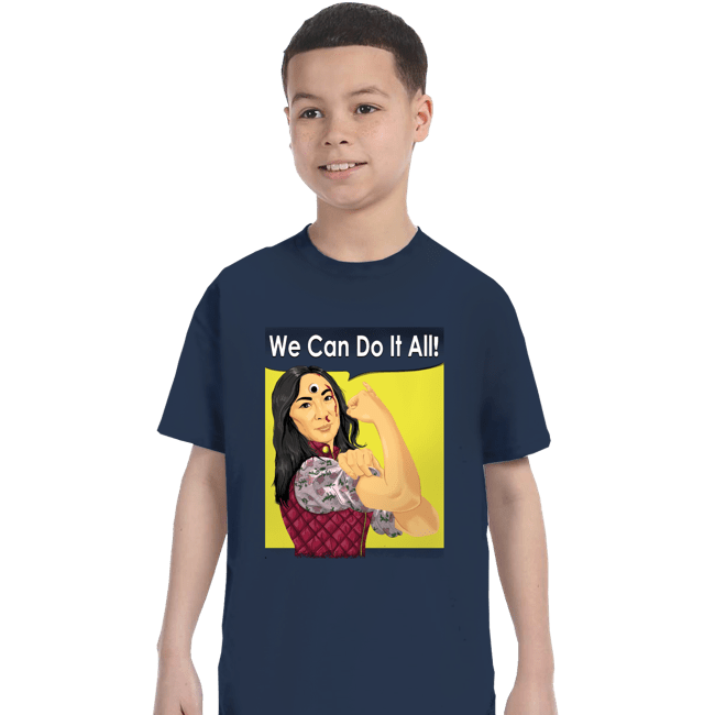 Secret_Shirts T-Shirts, Youth / XS / Navy We Can Do It All!