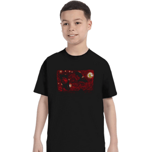 Shirts T-Shirts, Youth / XL / Black Starry Dragon