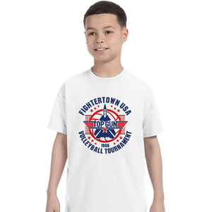 Shirts T-Shirts, Youth / XS / White Volleyball Tournament