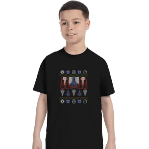 Shirts T-Shirts, Youth / XS / Black Christmas On The Dark Side