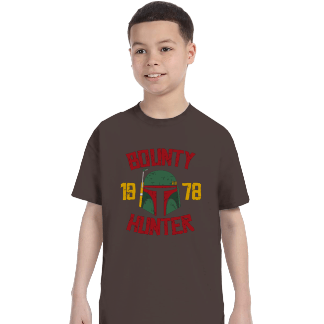 Secret_Shirts T-Shirts, Youth / XS / Dark Chocolate Bounty Hunter 78