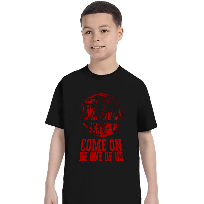 Daily_Deal_Shirts T-Shirts, Youth / XS / Black One Of Us