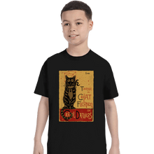 Load image into Gallery viewer, Shirts T-Shirts, Youth / XL / Black Chat Flerken
