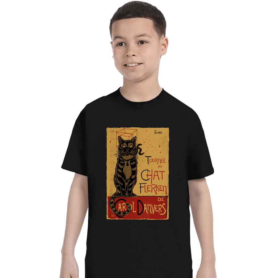 Shirts T-Shirts, Youth / XL / Black Chat Flerken