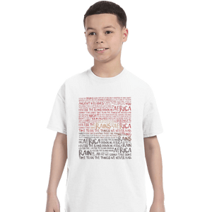 Secret_Shirts T-Shirts, Youth / XS / White Africa Secret Sale