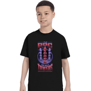 Secret_Shirts T-Shirts, Youth / XS / Black Dice Tower!