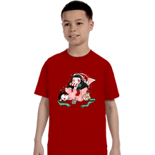Load image into Gallery viewer, Secret_Shirts T-Shirts, Youth / XS / Red Christmas Of Demons
