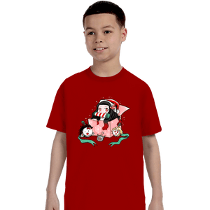 Secret_Shirts T-Shirts, Youth / XS / Red Christmas Of Demons