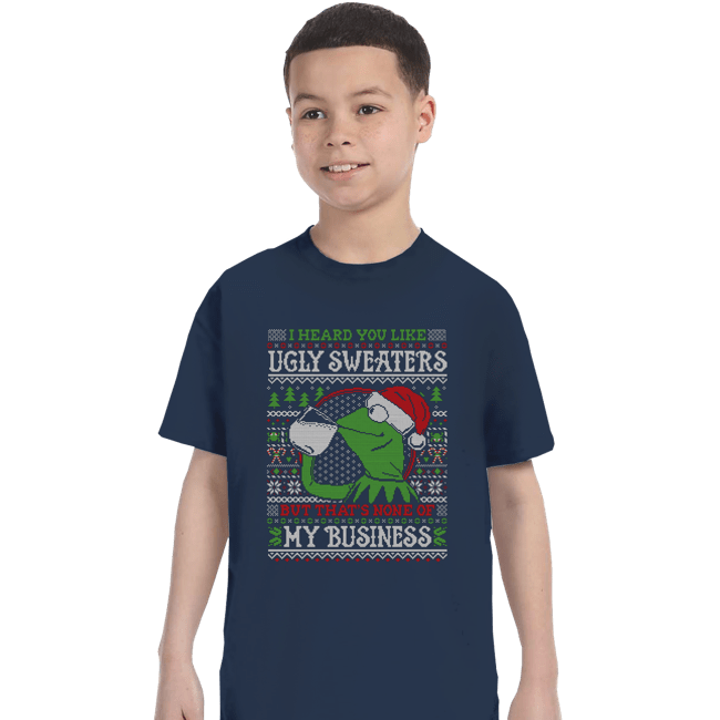 Daily_Deal_Shirts T-Shirts, Youth / XS / Navy My Business
