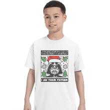 Load image into Gallery viewer, Shirts T-Shirts, Youth / XL / White Father Christmas

