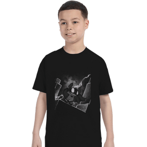 Shirts T-Shirts, Youth / Small / Black The Cute Knight