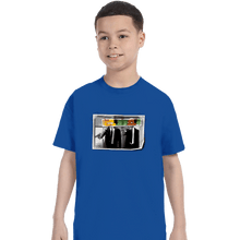 Load image into Gallery viewer, Daily_Deal_Shirts T-Shirts, Youth / XS / Royal Blue Nuclear Fiction
