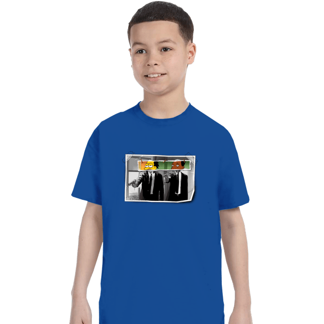 Daily_Deal_Shirts T-Shirts, Youth / XS / Royal Blue Nuclear Fiction