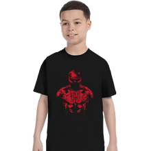 Load image into Gallery viewer, Shirts T-Shirts, Youth / XS / Black The Man Without Fear
