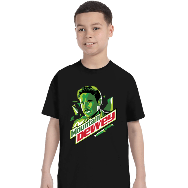 Secret_Shirts T-Shirts, Youth / XS / Black Mountain Dewey!