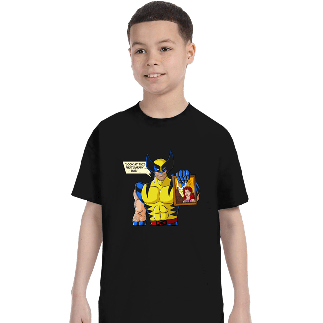 Daily_Deal_Shirts T-Shirts, Youth / XS / Black Look At This Photograph
