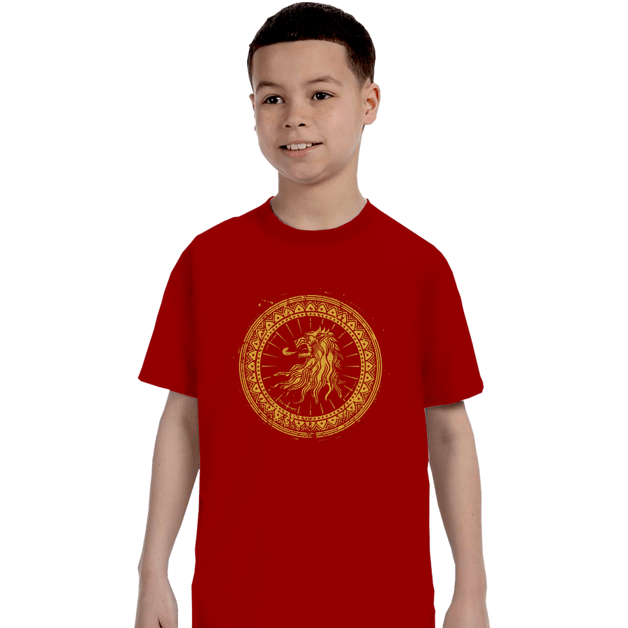 Shirts T-Shirts, Youth / XL / Red Seal Of Lions