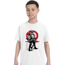 Load image into Gallery viewer, Daily_Deal_Shirts T-Shirts, Youth / XS / White Killer Of Gods Sumi-e
