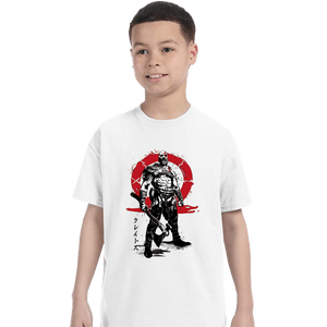 Daily_Deal_Shirts T-Shirts, Youth / XS / White Killer Of Gods Sumi-e