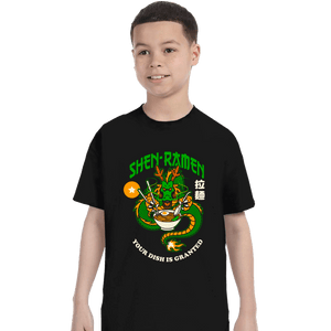 Secret_Shirts T-Shirts, Youth / XS / Black Shen Ramen