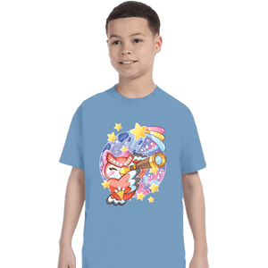 Shirts T-Shirts, Youth / XS / Powder Blue Animal Crossing - Celeste