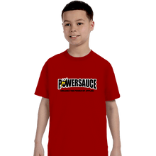 Load image into Gallery viewer, Secret_Shirts T-Shirts, Youth / XS / Red Powersauce
