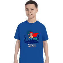Load image into Gallery viewer, Daily_Deal_Shirts T-Shirts, Youth / XS / Royal Blue The Little Xeno
