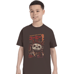 Shirts T-Shirts, Youth / XL / Dark Chocolate Black Coffee Attack