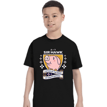 Load image into Gallery viewer, Shirts T-Shirts, Youth / XS / Black Sir Hawk
