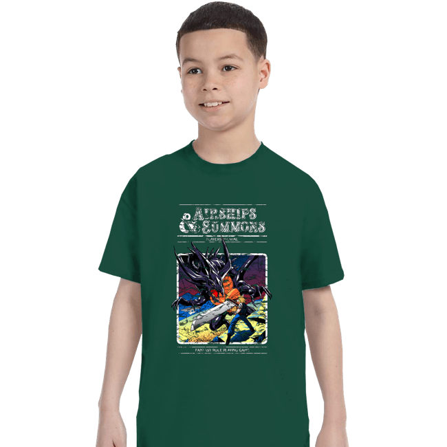 Secret_Shirts T-Shirts, Youth / XS / Forest Airships & Summons