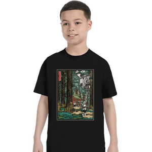 Daily_Deal_Shirts T-Shirts, Youth / XS / Black Galactic Empire In A Forest