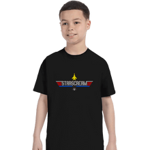 Load image into Gallery viewer, Shirts T-Shirts, Youth / XL / Black Top Starscream
