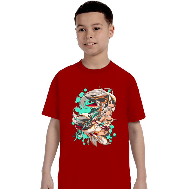 Daily_Deal_Shirts T-Shirts, Youth / XS / Red Water Blade