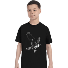 Load image into Gallery viewer, Daily_Deal_Shirts T-Shirts, Youth / XS / Black Resurrection Of The Crow
