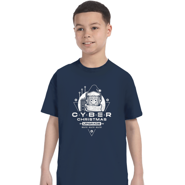 Shirts T-Shirts, Youth / XS / Navy Christmas Upgrade