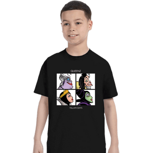 Daily_Deal_Shirts T-Shirts, Youth / XS / Black Queenz Villain Days