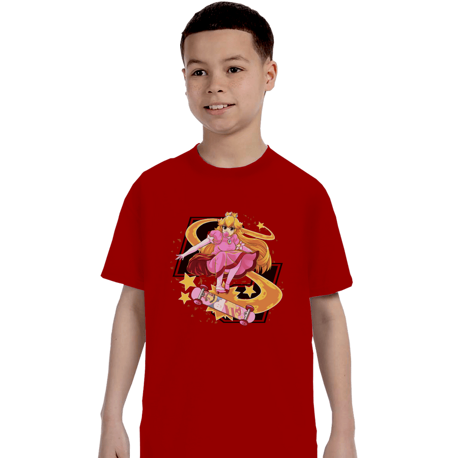 Shirts T-Shirts, Youth / XL / Red Pro Skater Princess