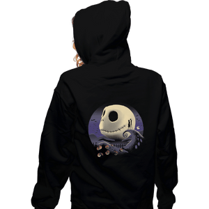 Shirts Zippered Hoodies, Unisex / Small / Black Pumpkins and Nightmares