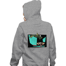 Load image into Gallery viewer, Daily_Deal_Shirts Zippered Hoodies, Unisex / Small / Sports Grey Gizmo And Stripe
